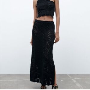 NWT Zara crochet 2 piece set